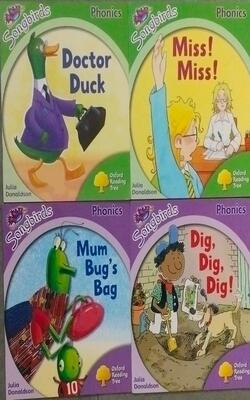 Dig, Dig, Dig!, Oxford Reading Tree: Songbirds: Mum Bugs Bag, Oxford Reading Tree: Stage 2: Songbirds: Doctor Duck, Miss! Miss! :- Pack Of 4 Books
