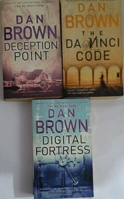 The Da Vinci Code, Digital Fortress, Deception Point :- Pack Of 3 Books
