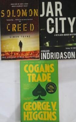 Jar City, Cogan's Trade: A Thriller, Solomon Creed :-Pack Of 3 Books