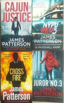 Cajun Justice, Nypd Red 3, Cross Fire, Juror No. 3 - Pack Of 4 Books