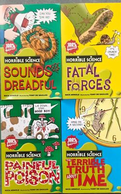 Terrible Truth About Time, Fatal Forces, Sounds Dreadful, Painful Poison:- Pack Of 4 Books