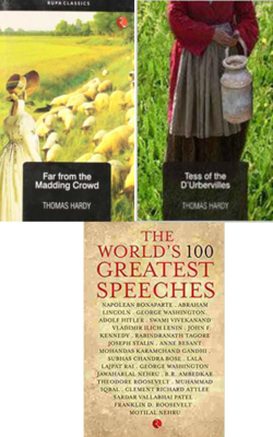The Worlds 100 Greatest Speeches, Far From The Madding Crowd, Tess Of The DUrbervilles:A Pure Woman