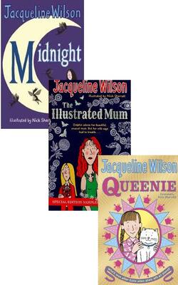 Queenie, Illustrated Mum, Midnight :- Pack of 3 books