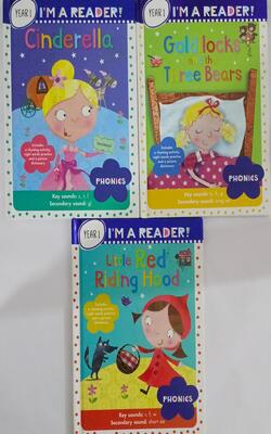 Little Red Riding Hood, Cinderella, Goldilocks And The Three Bears :- Pack Of 3 Books