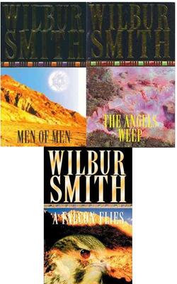 Wilbur Smith Ballantyne Series 3 Books Collection Set (a Falcon Flies, Men Of Men, The Angels Weep)