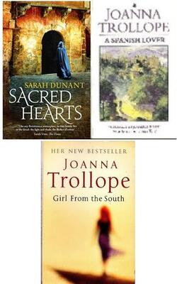 Girl From The South, Spanish Lover, Sacred Hearts :- Pack Of 3 Books
