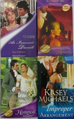 An Unladylike Offer, Marrying Miss Hemingford, An Improper Arrangement, An Innocent Deceit :- Pack Of 4 Books