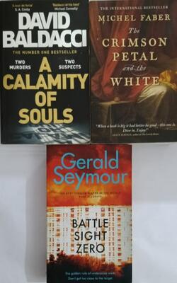 The Crimson Petal And The White, Battle Sight Zero, A Calamity Of Souls :- Pack Of 3 Books
