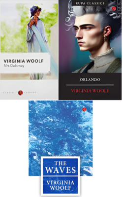 Mrs Dalloway: Virginia Woolf Pb, Orlando, The Waves