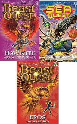 Sea Quest, Epos The Flame Bird, The Shade Of Death :- Pack Of 3 Books