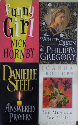 The White Queen, Answered Prayers, The Men And The Girls, Funny Girl :- Pack Of 4 Books