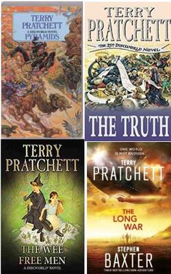 The Long War, The Truth, Wee Free Men, Pyramids :-Pack Of 4 Books