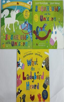 What The Ladybird Heard, Sugarlump And The Unicorn, Sugarlump And The Unicorn :- Pack Of 3 Books
