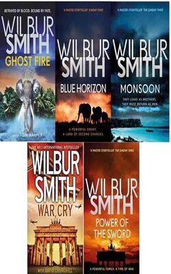 Wilbur Smith 5 Books Collection Set