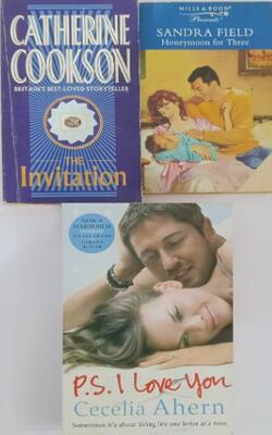 Honeymoon For Three , PS, I Love You , Invitation :- Pack Of 3 Books