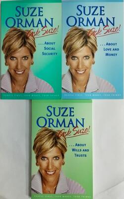 Ask Suze About Social Security, Ask Suze About Love And Money, Ask Suze About Wills And Trusts :- Pack Of 3 Books