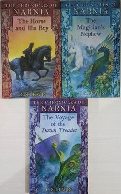 The Voyage Of The Dawn Treader , The Horse And His Boy, The Magicians Nephew :- Pack Of 3 Books
