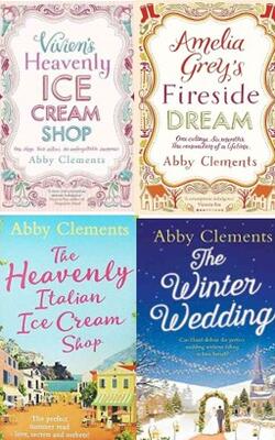 Heavenly Italian Ice Cream Spa, Amelia Greys Fireside Dream, The Winter Wedding, Viviens Heavenly Ice Cream Shop :- Pack Of 4 Books