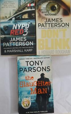 Don't Blink, Slaughter Man, Nypd Red 3 :- Pack Of 3 Books