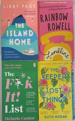 Landline, The Fk It List, The Keeper Of Lost Things, The Island Home :- Pack Of 4 Books