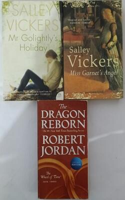 The Dragon Reborn, Mr Golightly’s Holiday, Miss Garnets Angel :- Pack Of 3 Books