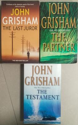 The Partner, The Testament, Last Juror - Pack Of 3 Books