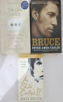 A Child Called It, The One Device: The Secret History Of The IPhone, Bruce :- Pack Of 3 Books
