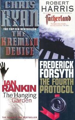 Fatherland, The Fourth Protocol, The Hanging Garden, The Kremlin Device :- Pack Of 4 Books