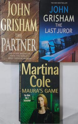 The Last Juror, Mauras Game, The Partner :- Pack Of 3 Books