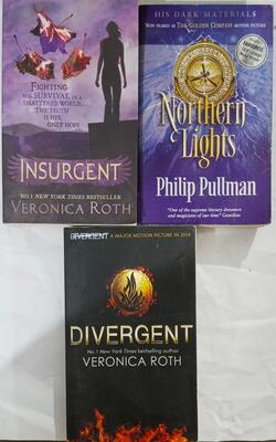 Insurgent , Divergent , Northern Lights :- Pack Of 3 Books