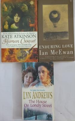 Enduring Love, Human Croquet, House On Lonely Street :- Pack  Of 3 Books