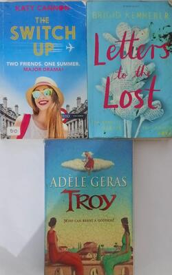 The Switch Up, Troy, Letters To The Lost :- Pack Of 3 Books