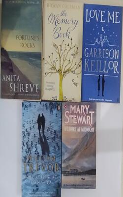 Love Me, Wildfire At Midnight , Cheating At Canasta, Fortune's Rocks, Memory Book :- Pack Of 5 Books
