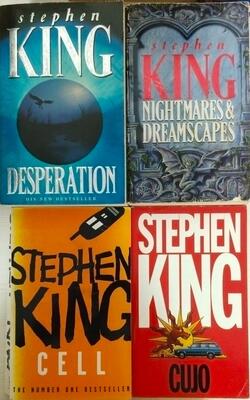 Cell, Nightmares And Dreamscapes, Cujo, Desperation :- Pack Of 4 Books