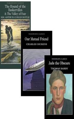 Jude the Obscure, Our Mutual Friend , The Hound of the Baskervilles and the Valley of Fear :- Pack of 3 books