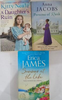 Summer At The Lake, A Daughter’s Ruin, Persons Of Rank :- Pack Of 3 Books