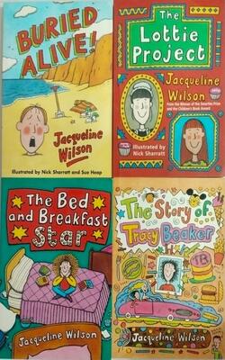The Lottie Project, Bed And Breakfast Star, The Storyof Tracy Beaker, Buried Alive :-pack Of 4 Books