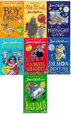 David Walliams 5 Books Collection Set