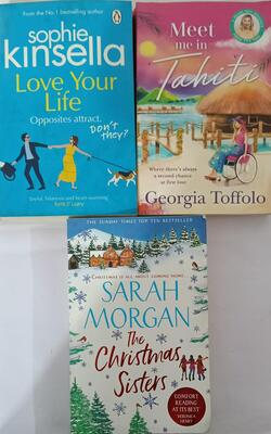 Love Your Life (lead Title), The Christmas Sisters, Meet Me In Tahiti :- Pack Of 3 Books