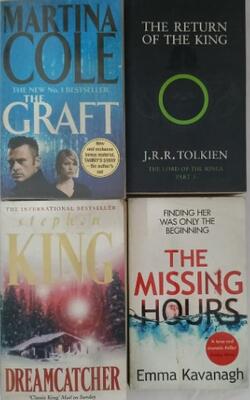 Lord Of The Rings, The Graft, Dreamcatcher , Arrow The Missing Hours :- Pack Of 4 Books