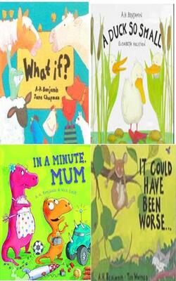 A DUCK SO SMALL, What If, It Could Have Been Worse , IN A MINUTE MUM :- Pack Of 4 Books