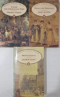 Middlemarch, Under The Greenwood Tree, Pride And Prejudice :- Pack Of 3 Books