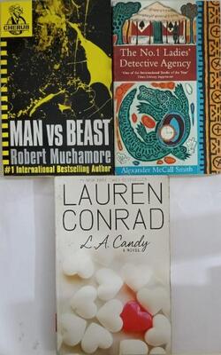 L.a. Candy, Man Vs Beast, The No. 1 Ladies Detective Agency :- Pack Of 3  Books
