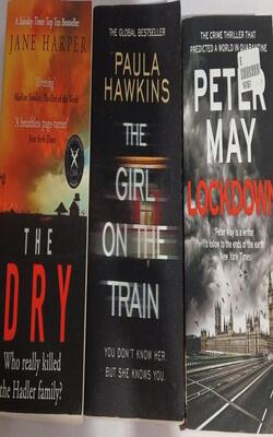 Lockdown, The Dry, The Girl On The Train :- Pack Of 3 Books