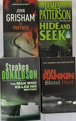 Man Who Killed His Brother, Blood Hunt, The Partner, Hide And Seek :- Pack Of 4 Books