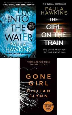 Gone Girl, The Girl On The Train, Into The Water :- Pack Of 3 Books