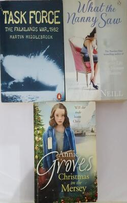Christmas On The Mersey, What The Nanny Saw, Task Force :- Pack Of 3 Books