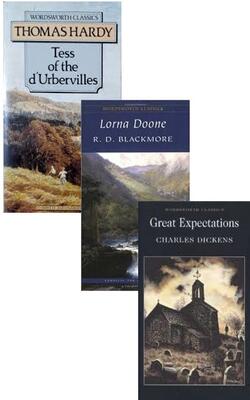 Great Expectations, Lorna Doone, Tess Of The DUrbervilles :- Pack of 3 books