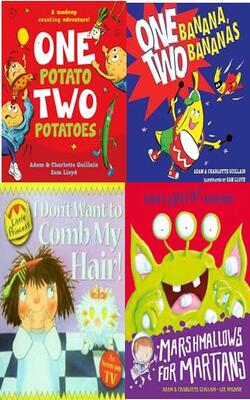 Marshmallows For Martians , One Potato, Two Potatoes, One Banana, Two Bananas, Supermarket Gremlins :- Pack Of 4 Books