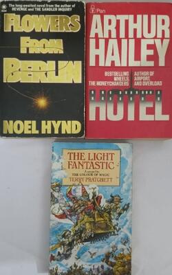 Light Fantastic, Flowers From Berlin, HOTEL :- Pack Of 3 Books